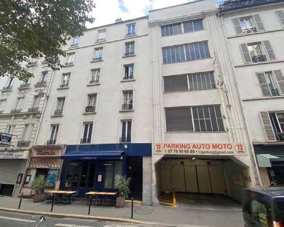 L'immeuble du 73 rue Rochechouart, dans le 9e parisien. 